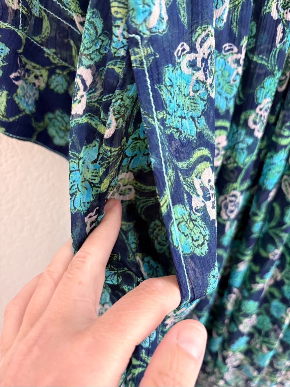 Free People See Through It Floral Maxi Dress - Picture 9 of 13